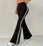 DOHTIH Patchwork Micro-Flare Trousers