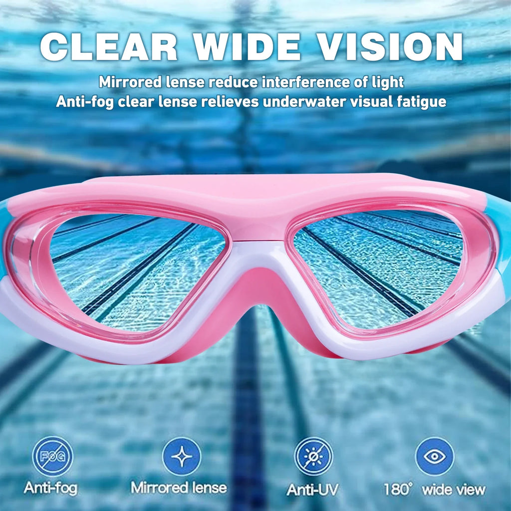 Swimming Cap Goggles Combo
