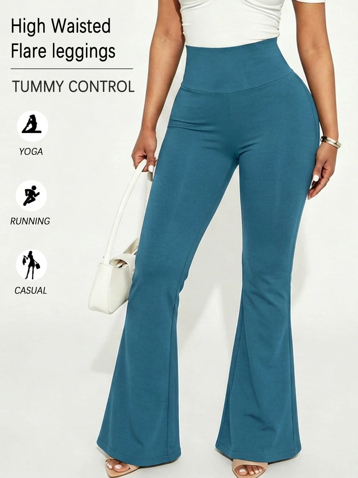 Super-Soft Bell-Bottom Yoga Leggings