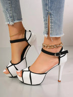 Top Sandals Fish Mouth Platform