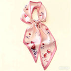 Graphic Ribbon Long Strip Scarf