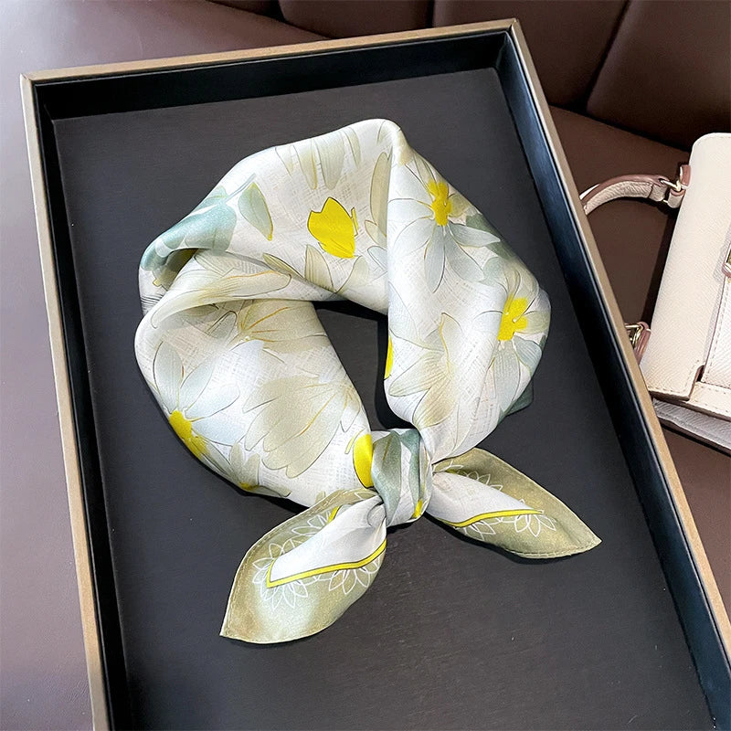 Real Silk 53cm Square Scarf