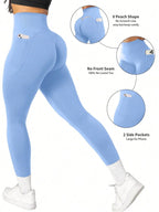 Seamless Scrunch Push-Up Leggings