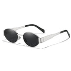 Unisex Oval Sun Glasses