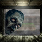 Zombie Explosion Halloween Photography Backdrop