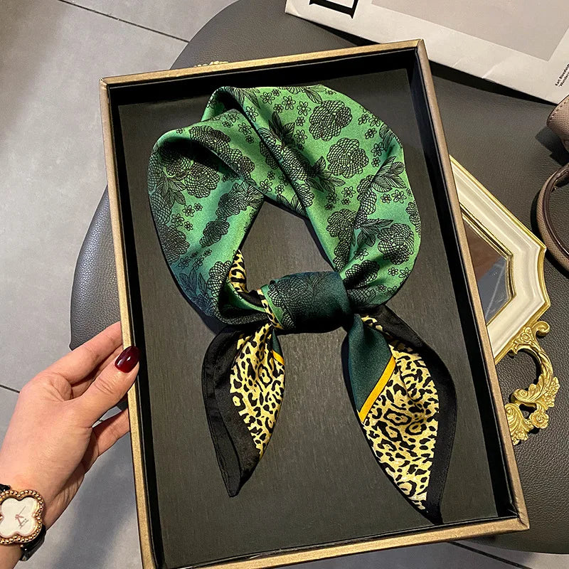 Skinny Silk Bag Ribbon Scarf
