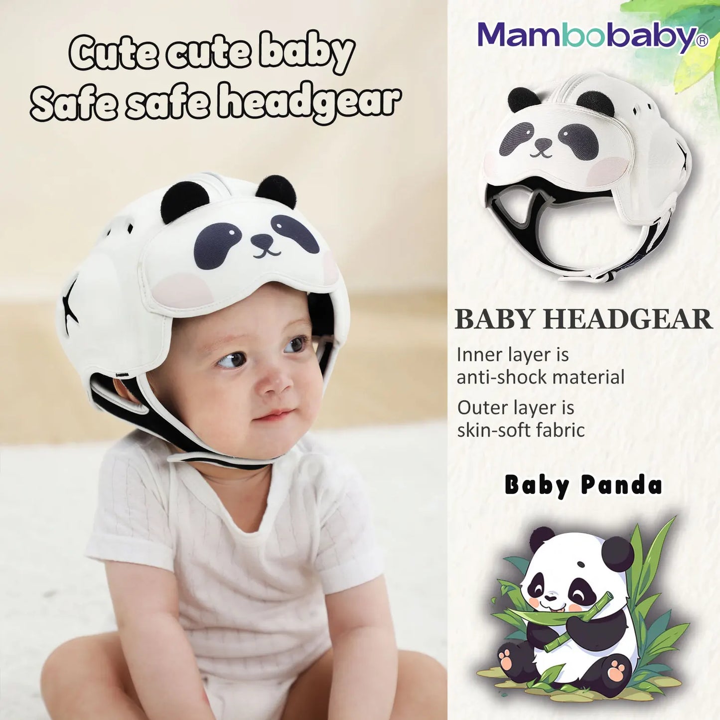 Mambobaby Safe Baby Helmet