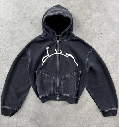Y2K Zipper Hoodie