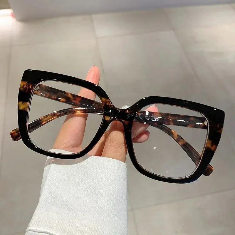 Retro Square Blue Light Glasses