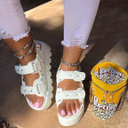 Women Rivet Gladiator Sandals