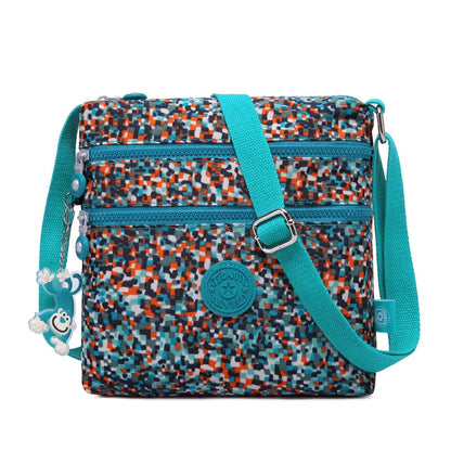 Nylon Shoulder Crossbody Bag