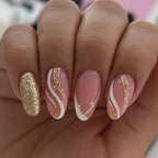 Almond Fake Nails Instantly Upgrade