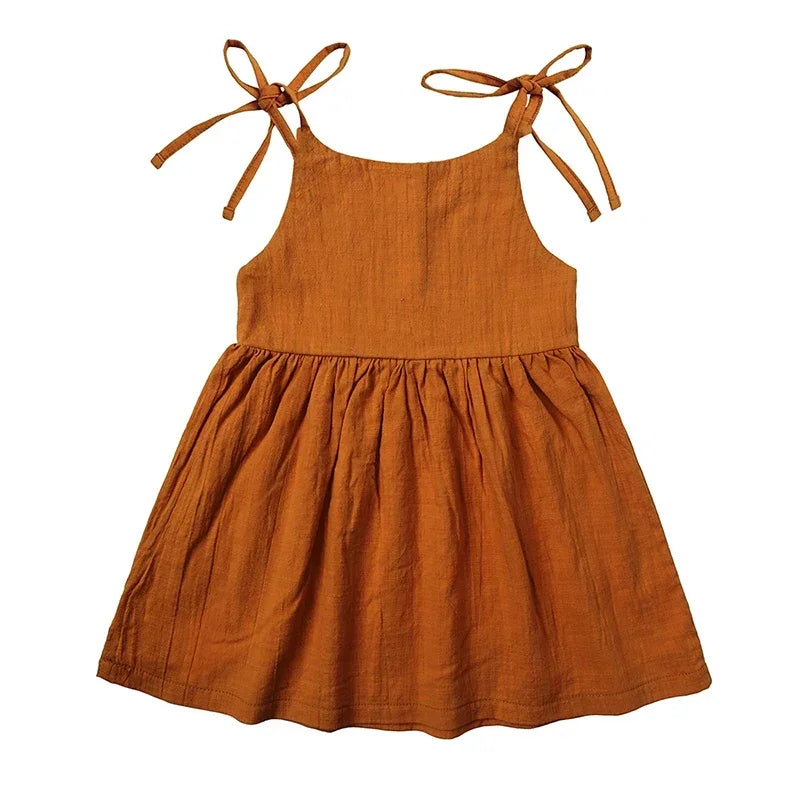 Sleeveless Baby Girl Dress