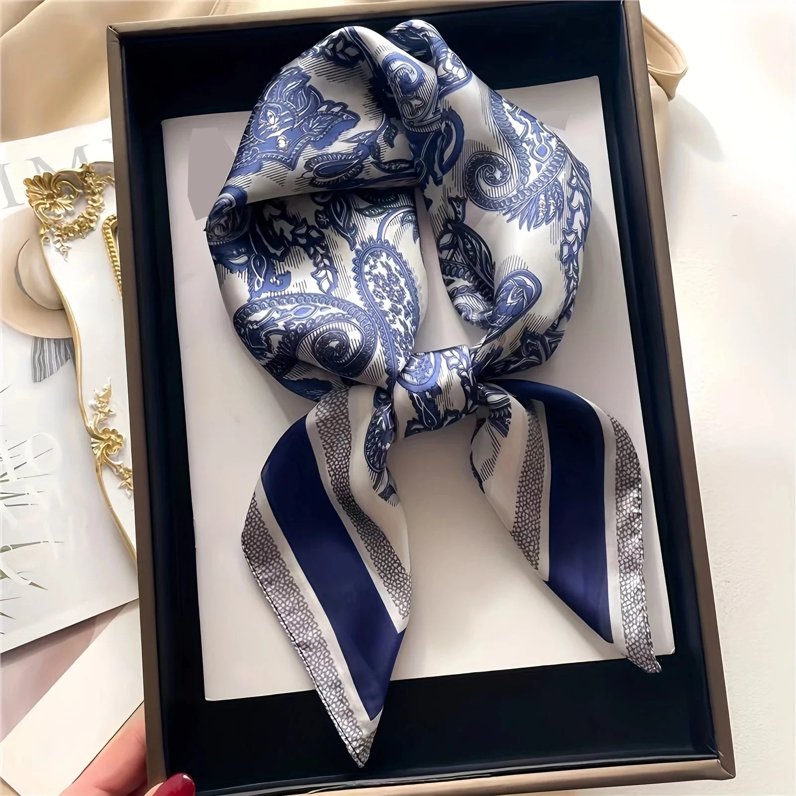 Polka Dot Square Neckerchief