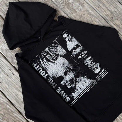 Gothic Grunge Hoodie