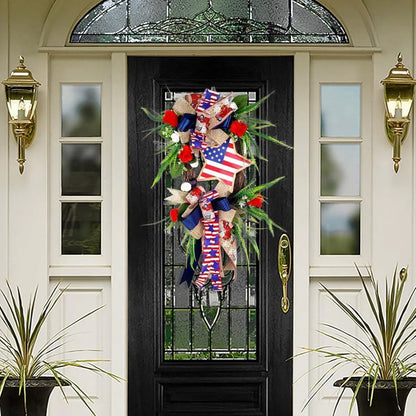 Patriotic 4th July Wreath