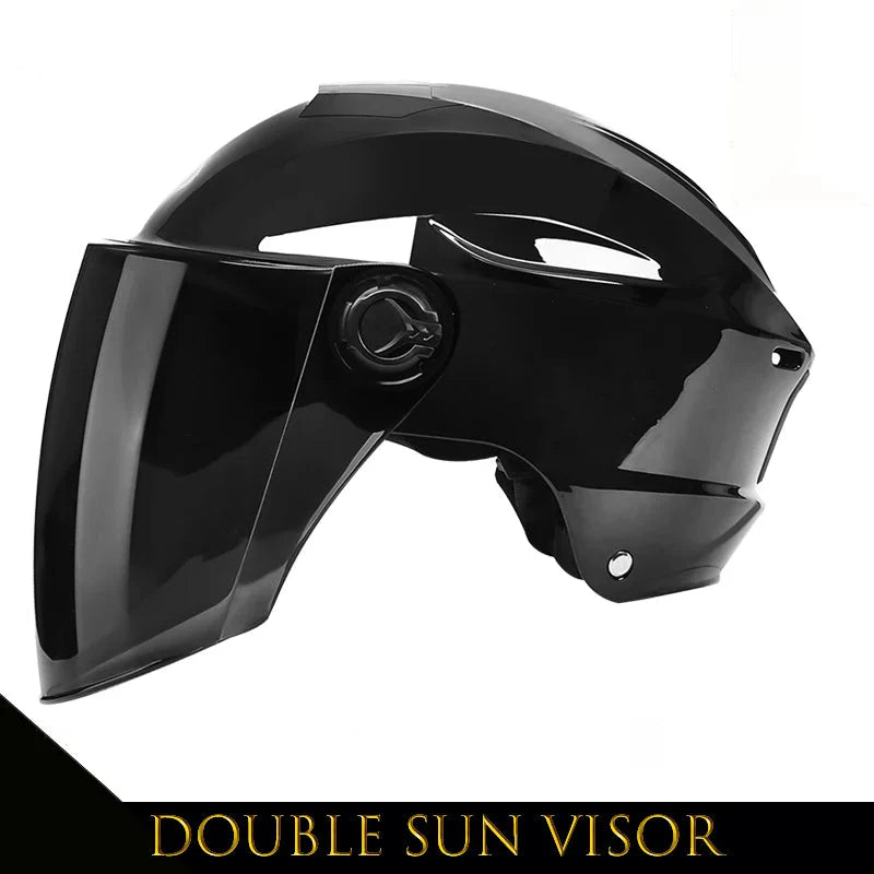 Unisex Half Face Motorcycle Helmet