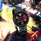 Luxfacigoo Car Wheel Quartz Watch