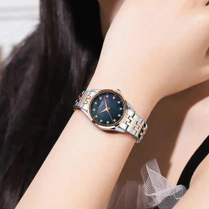 Elegant Stainless Steel Women’s Watch
