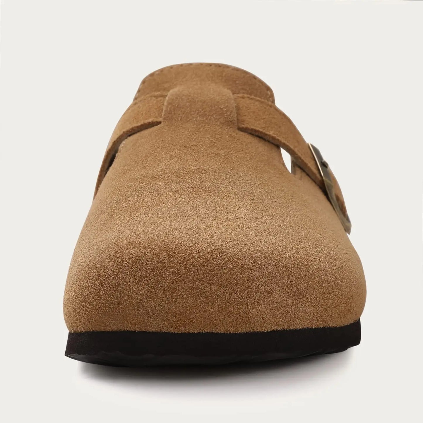 Suede Cork Clogs