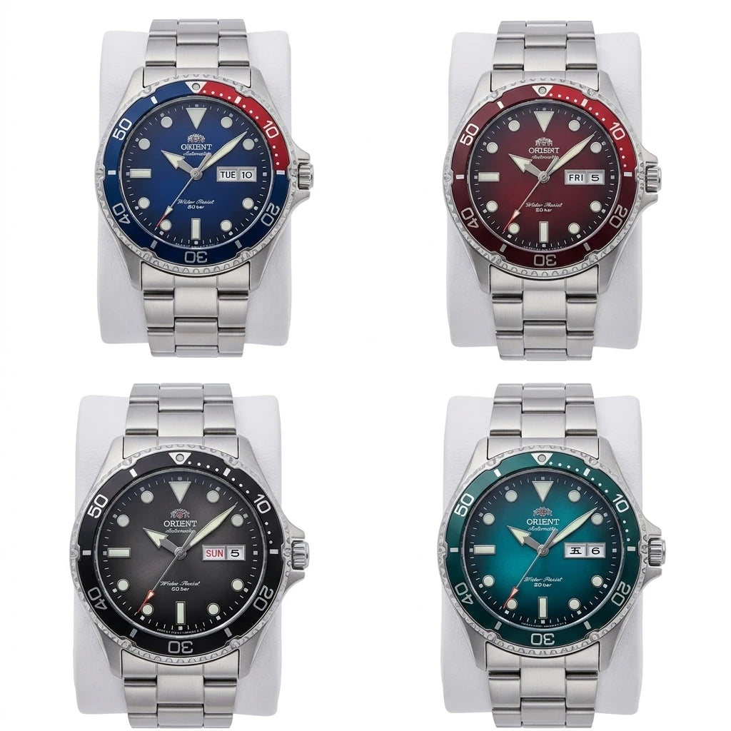 Orient 200M Steel Diving Watch