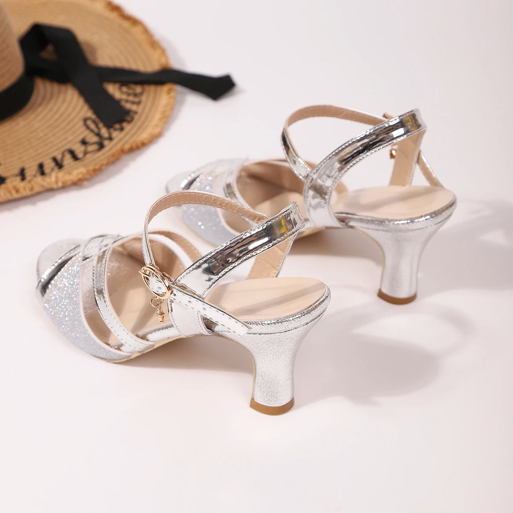 Style Fashionable Summer High-Heeled Sandals