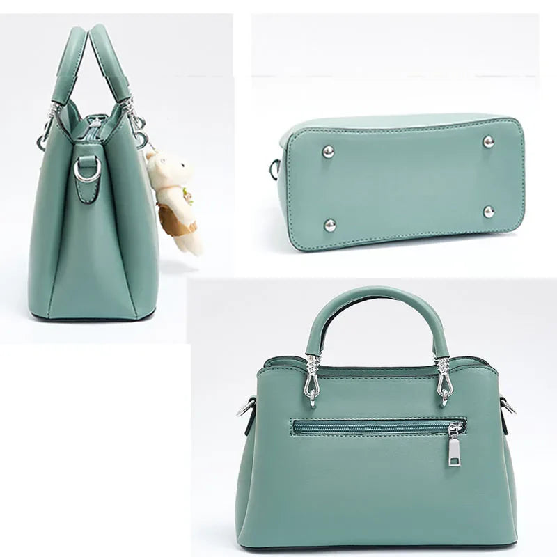 Square PU Shoulder Bag