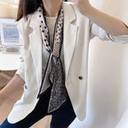 Horse Pattern Long Silk Scarf