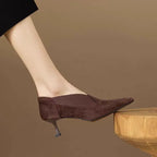 Elegant Pointed Heel Pumps