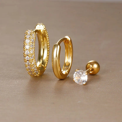 Punk Rock Earrings Set