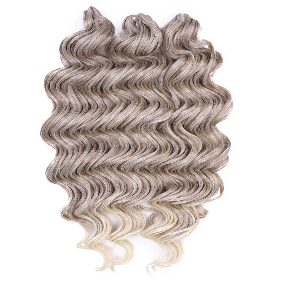 Deep Wave Hair Strands