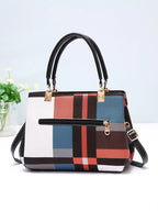 Luxury Grid Shoulder Bag