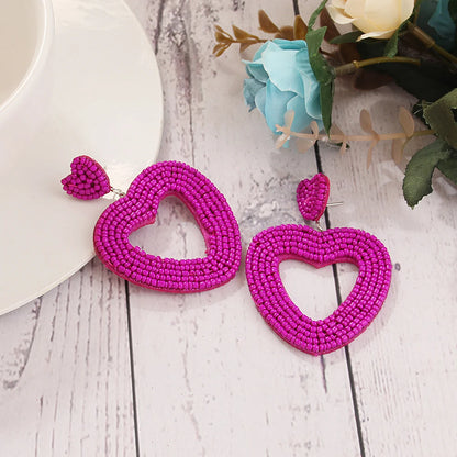 Love Letter Beaded Earrings