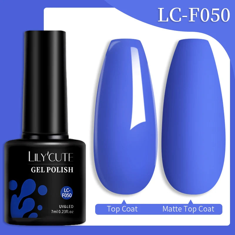 LILYCUTE Matte Fluorescence Color Gel