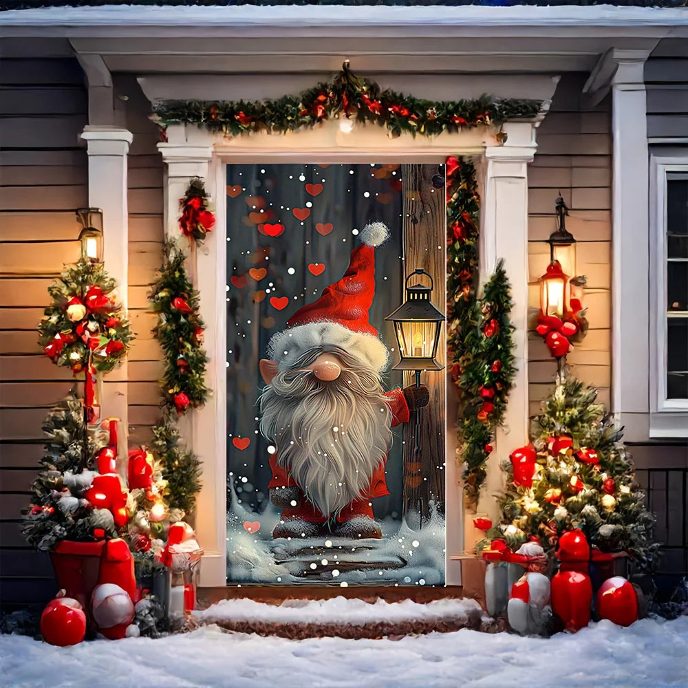Festive Gnome Door Banner