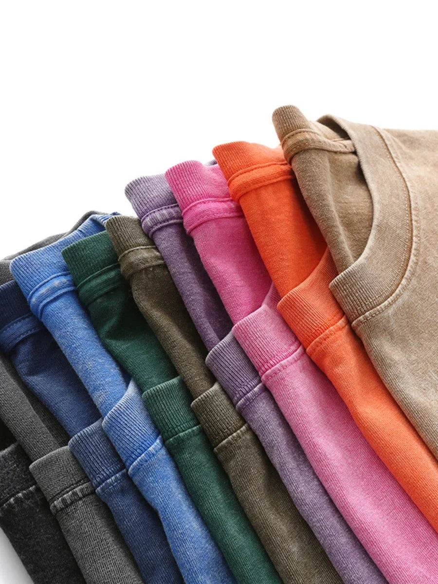 Retro Cotton T-Shirt