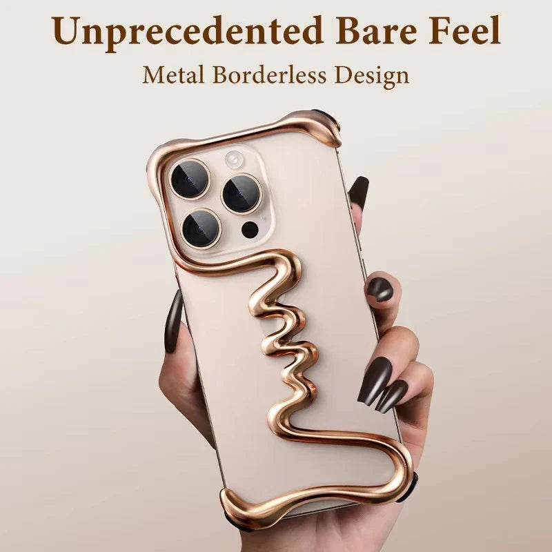 Metal Frameless iPhone Case