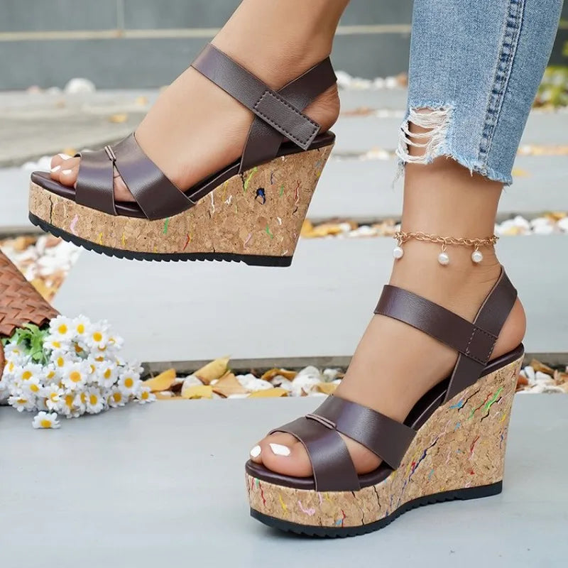 Women Platform Wedge Sandals