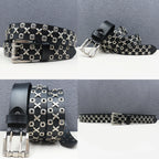 Heavy duty leather belt