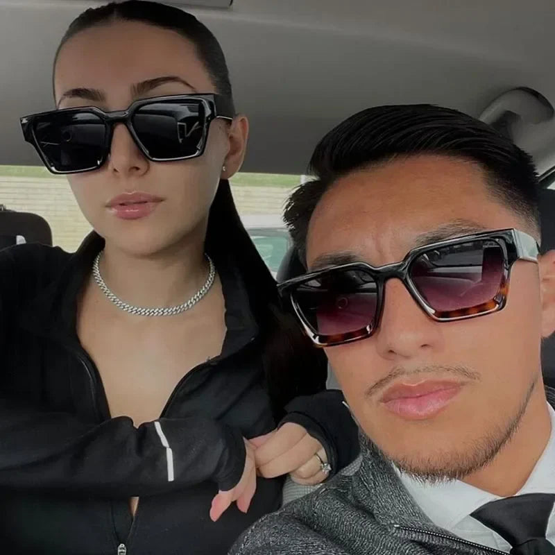 Square vintage sunglasses