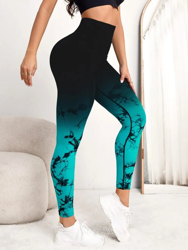 Seamless Scrunch Tie-Dye Joggers