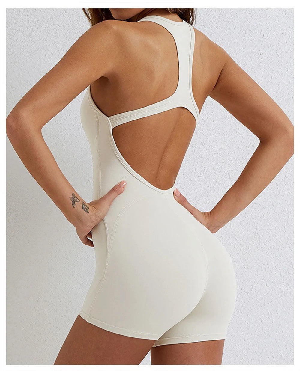 Women's Yoga High-Stretch Slim Playsuit
