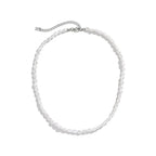 Pearl Teardrop Choker Necklace
