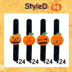 Plush Halloween Slap Bracelets