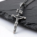 Mprainbow Waterproof Crucifix Necklace