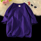 Oversized Cotton Casual Tee