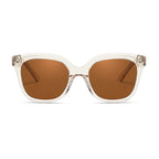 Square Polarized Acetate Sunglasses