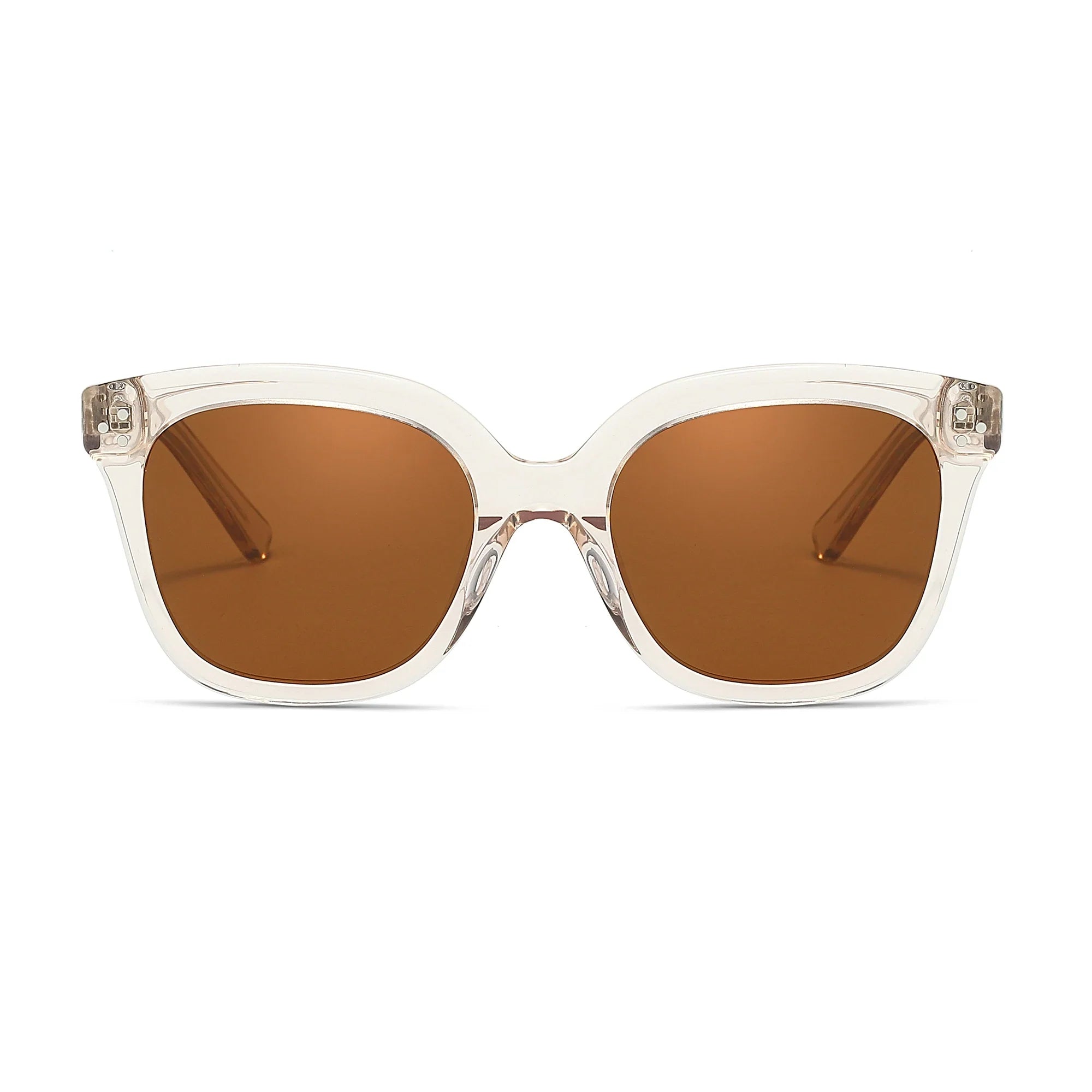 Square Polarized Acetate Sunglasses