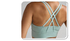 Essential Solid Sleeveless True-To-Size Fit Two-Piece Yoga Set