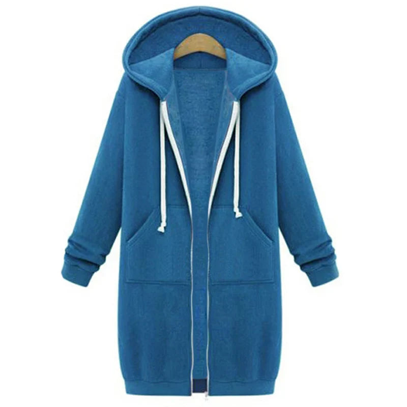 Women’s Thick Hooded Sweatshirt Dress
